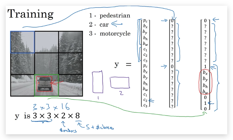 anchor box algorithm的输出格式